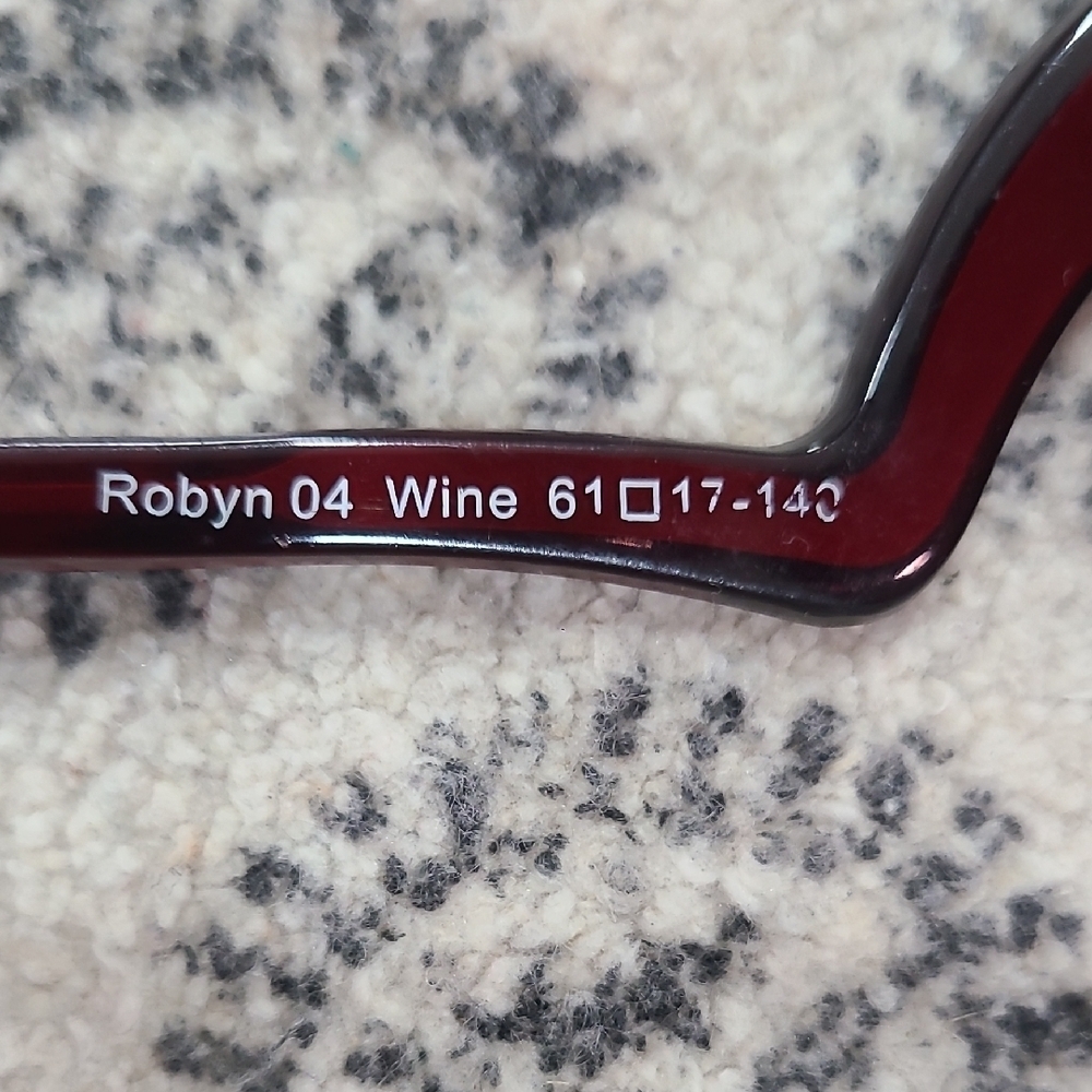 House of Harlow 1960 Robyn 04 Wine Sunglasses - Picture 9 of 9